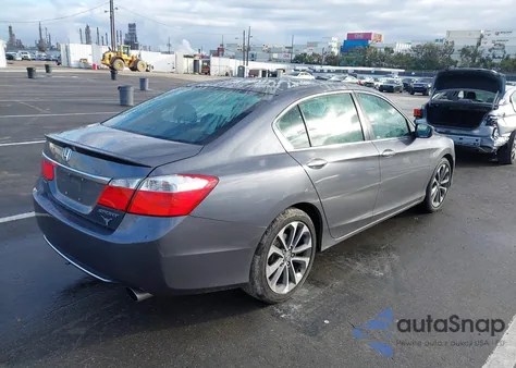 2015 Honda Accord Sport из США, поврежденный, VIN 1HGCR2F58FA245344